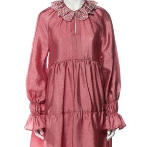 STINE GOYA Daki Blouson Sleeve Mini Dress